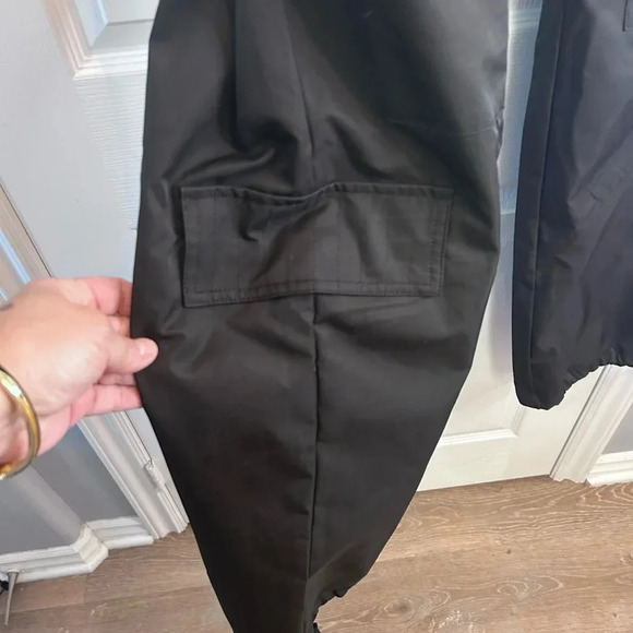 ♠️”EPTM.” NWT Black Cargo Pants w/ Drawstring & Multiple Pockets Size 2XL/38♠️ - Picture 8 of 17